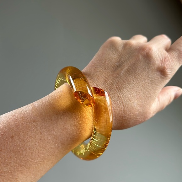 Judith Hendler Gold Bypass Bracelet